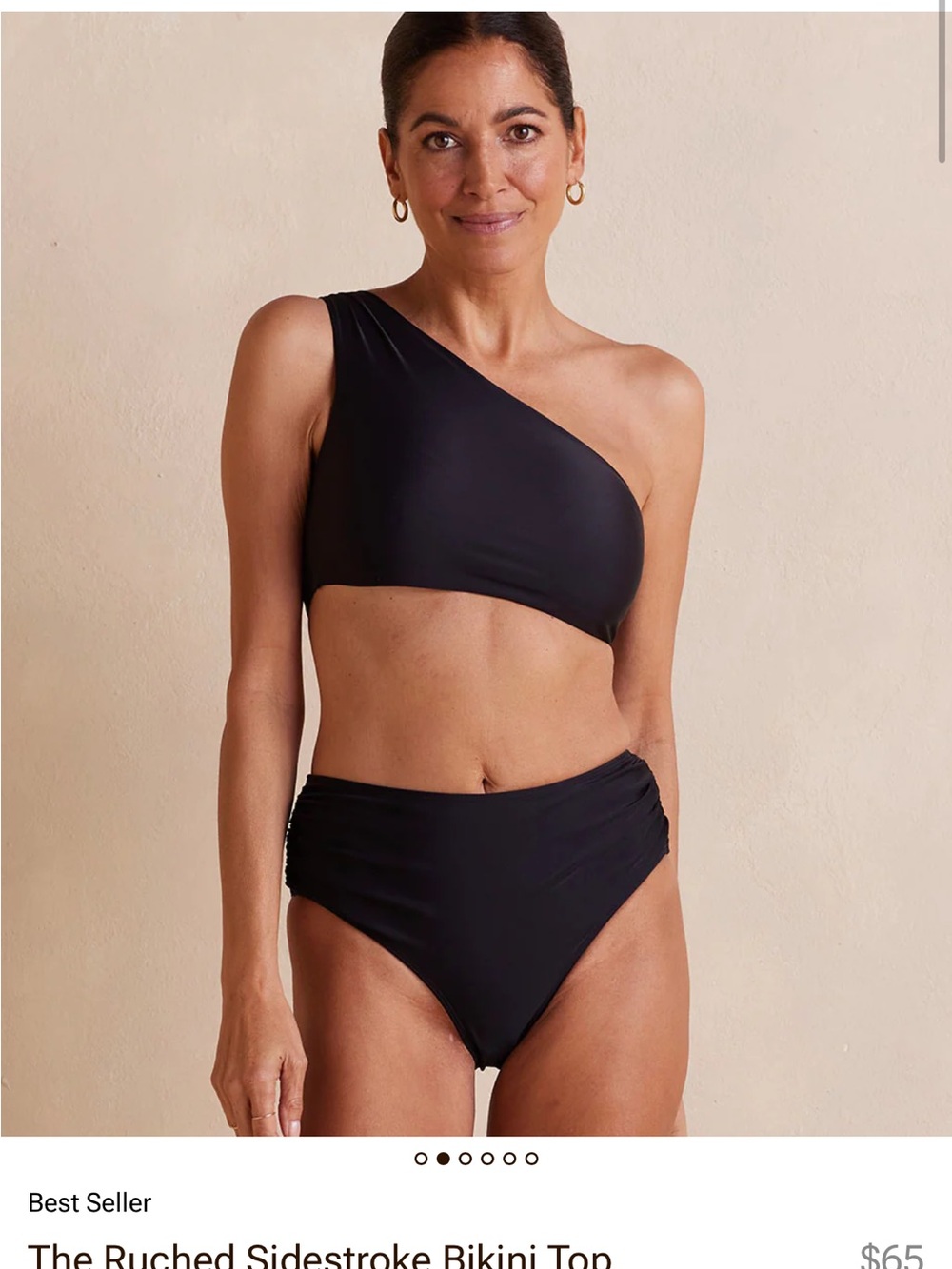 Summersalt Ruched Sidestroke Bikini Set - top and bottom